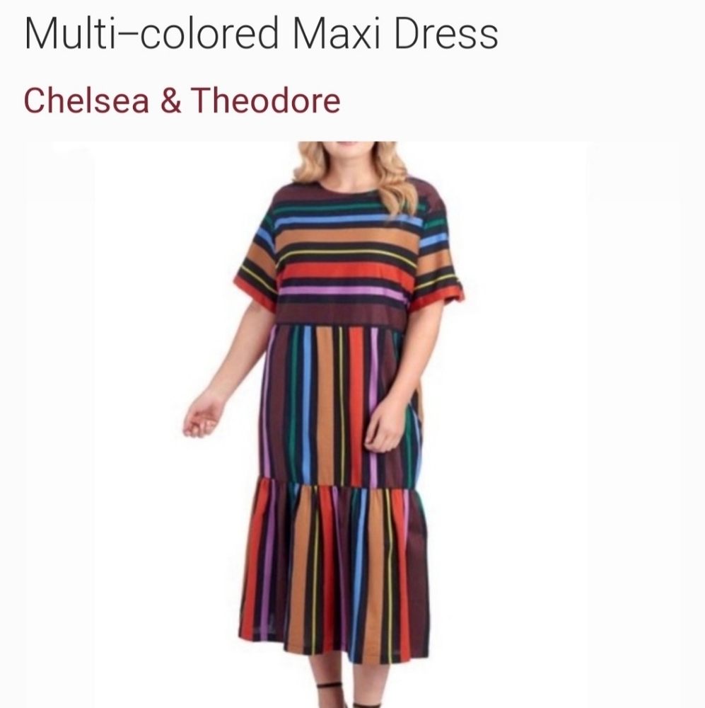 Colorful Maxi Dress